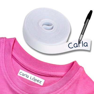 Cinta Termoadhesiva Personalizable para Marcar Ropa — 3 Metros